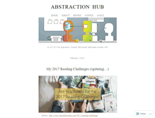Tablet Screenshot of abstractionhub.com